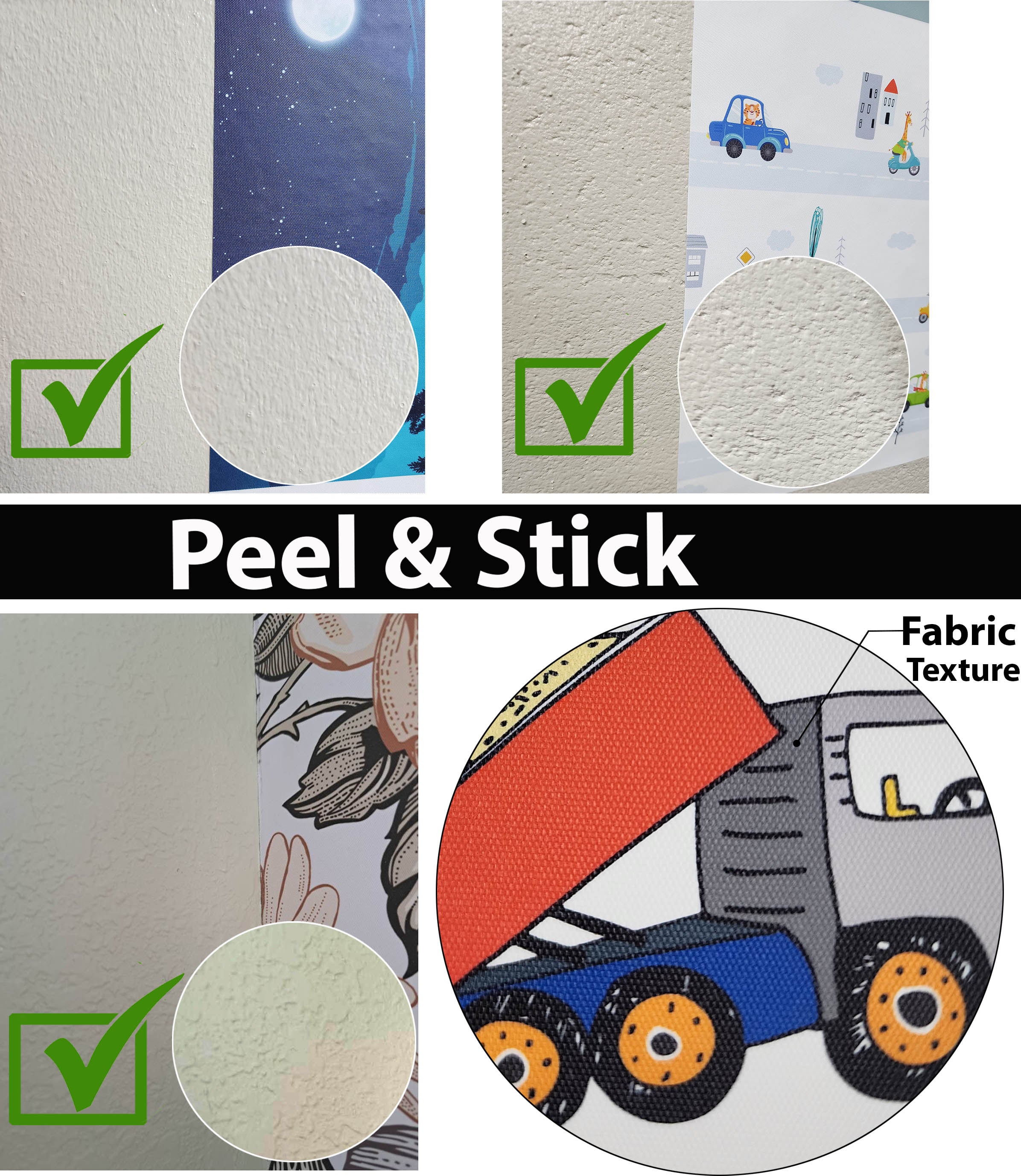 Made in Japan Unique Regular wallpaper Peel & Stick Mural and Decals |  SANNOGI